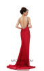 Johnathan Kayne 6019 Red Back Dress