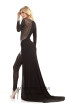 Johnathan Kayne 6093 Black Back Dress