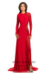 Johnathan Kayne 6093 Red Front Dress