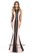 Johnathan Kayne 7099 Black Pink Front Drses