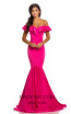 Johnathan Kayne 8032 Fuchsia Front Dress