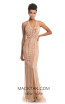 Johnathan Kayne 9004 Rose Gold Front Dress
