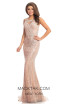 Johnathan Kayne 9006 Blush Front Dress