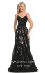 Johnathan Kayne 9014 Black Front Dress
