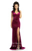 Johnathan Kayne 9018 Magenta Front Dress