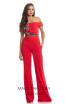 Johnathan Kayne 9023 Red Front Dress
