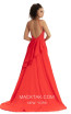 Johnathan Kayne 9033 Red Back Dress