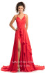 Johnathan Kayne 9033 Red Front Dress