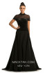 Johnathan Kayne 9057 Black Front Dress