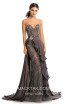 Johnathan Kayne 9058 Gunmetal Front Dress