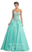 Johnathan Kayne 9063 Tiffany Blue Front Dress