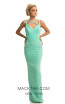 Johnathan Kayne 9064 Aqua Front Dress
