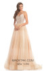 Johnathan Kayne 9067 Champagne Front Dress