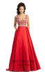 Johnathan Kayne 9081 Red Front Dress