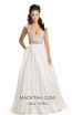 Johnathan Kayne 9081 White Front Dress