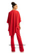 Johnathan Kayne 9083 Red Back Dress