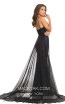 Johnathan Kayne 9088 Black Royal Back Dress