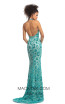 Johnathan Kayne 9100 Turquoise Back Dress