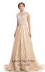 Johnathan Kayne 9114 Gold Front Dress