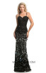 Johnathan Kayne 9121 Black Front Dress