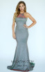 Jolene E20013 Iridescent Wine Front Dress