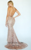 Jolene 20061 Rose Gold Back Dress