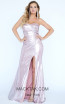 Jolene 20078 Pink Front Dress
