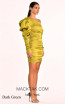 Juliet Dark Green Side Dress