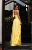 Jadore Australia JX3068 Yellow Back Dress