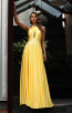 Jadore Australia JX3068 Yellow Front Dress