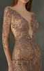 MNM K3720 Bronze Front Evening Dress