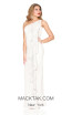 Kourosh Evening 80090 White Front Dress