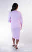 Kourosh KNY Knit KH035 Princess Pink Back Dress