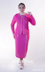 Kourosh KNY Knit KH035 Shocking Pink Dress