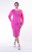 Kourosh KNY Knit KH035 Shocking Pink Front Dress