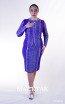 Kourosh KNY Knit KH035 Violetta Front Dress