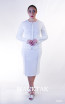 Kourosh KNY Knit KH035 White Dress
