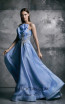 La Mode Toujours Grace Blue Evening Dress