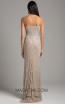 Lara 29904 Nude Silver Back Evening Dress