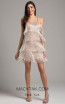 Lara 29905 Nude Silver Front Dress