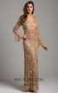 Lara 33435 Rose Gold Front Dress
