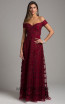 Lara 33650 Dark Red Front Dress