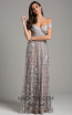 Lara 33650 Silver Front Dress