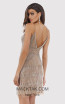 Lara 29721 Nude Silver Back Dress