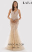 Lara 29775 Champagne Front Dress