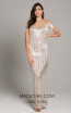 Lara 29847 Champagne Silver Front Dress
