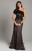 Lara 29851 Black Nude Front Dress
