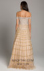 Lara 29853 Gold Silver Back Evening Dress
