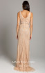 Lara 29865 Champagne Back Evening Dress