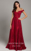 Lara 29878 Dark Red Front Dress